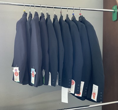Lot 446 - Ten Navy Blazers