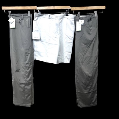 Lot 567 - Two pairs of Glenmuir women's trousers and a pair of shorts.