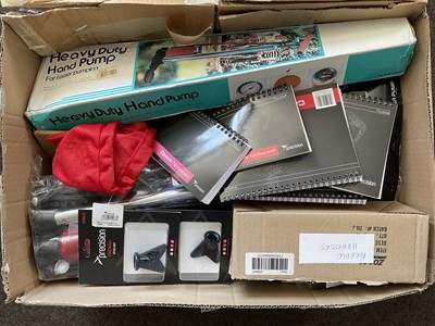 Lot 455 - One Box of Mixed Football Accessories
