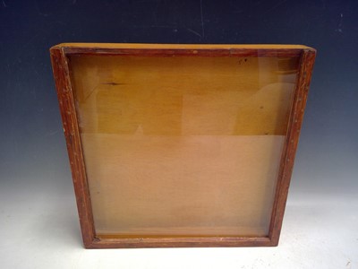 Lot 53 - A Pine Display Cabinet. The Cabinet measures...