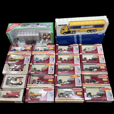 Lot 38 - A collection of mainly "Trackside" model trucks.