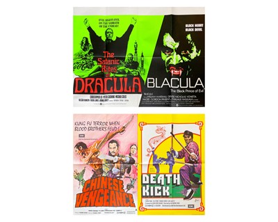 Lot 61 - Two Double Bill British Quad Posters