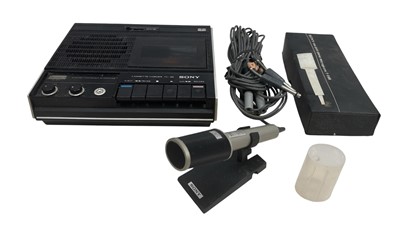 Lot 88 - A vintage Sony TC-95 Cassette-Corder and...