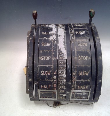 Lot 40 - A Vintage Bloctube, Engine Order Telegraph....