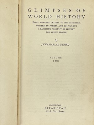 Lot 115 - (India) Jawaharlal Nehru