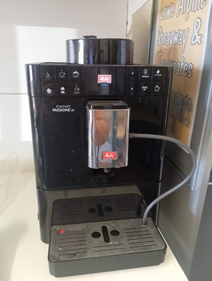 Lot 605 - A Melitta Passione Bean to Cup Coffee Machine