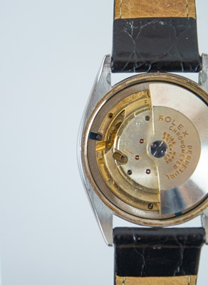 Lot 210 - ROLEX - An Oyster Perpetual Officially Certified Chronometer stainless steel gentleman's wristwatch.