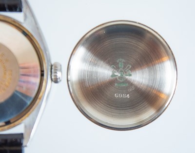 Lot 210 - ROLEX - An Oyster Perpetual Officially Certified Chronometer stainless steel gentleman's wristwatch.