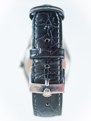 Lot 210 - ROLEX - An Oyster Perpetual Officially Certified Chronometer stainless steel gentleman's wristwatch.