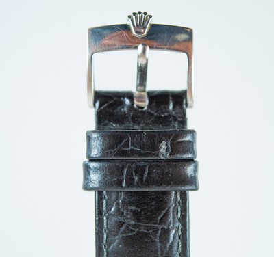 Lot 210 - ROLEX - An Oyster Perpetual Officially Certified Chronometer stainless steel gentleman's wristwatch.