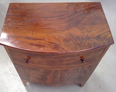 Lot 112 - A Mahogany, Lift Top Commode Chair. With a Pot...