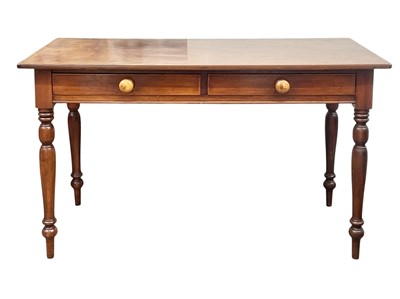 Lot 899 - A Victorian mahogany side table.