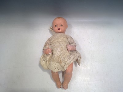 Lot 135 - A Vintage Bisque Doll. The Doll is 50cm tall.