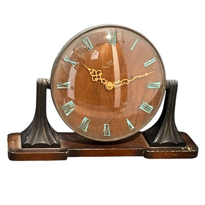Lot 136 - An Art Deco Smiths Sectric wind-up Mantel...