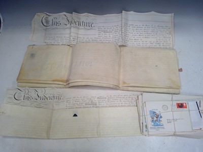 Lot 139 - A Selection of Nineteenth-Century Indentures...
