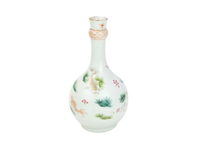Lot 657 - A rare Chinese porcelain guglet.