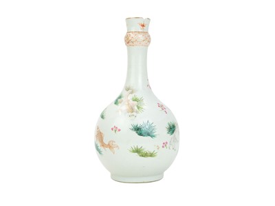 Lot 657 - A rare Chinese porcelain guglet.