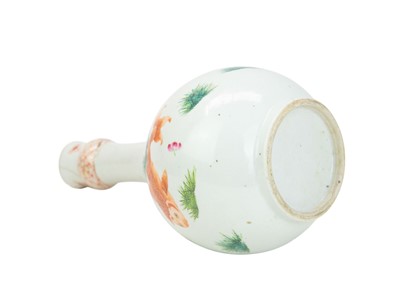 Lot 657 - A rare Chinese porcelain guglet.