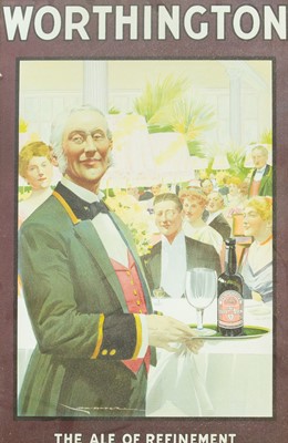Lot 6 - A Worthington colour pictorial advertisement.