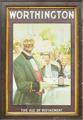 Lot 6 - A Worthington colour pictorial advertisement.