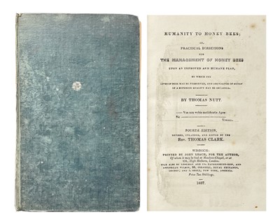 Lot 89 - (Beekeeping) Thomas Nutt and Thomas Clark
