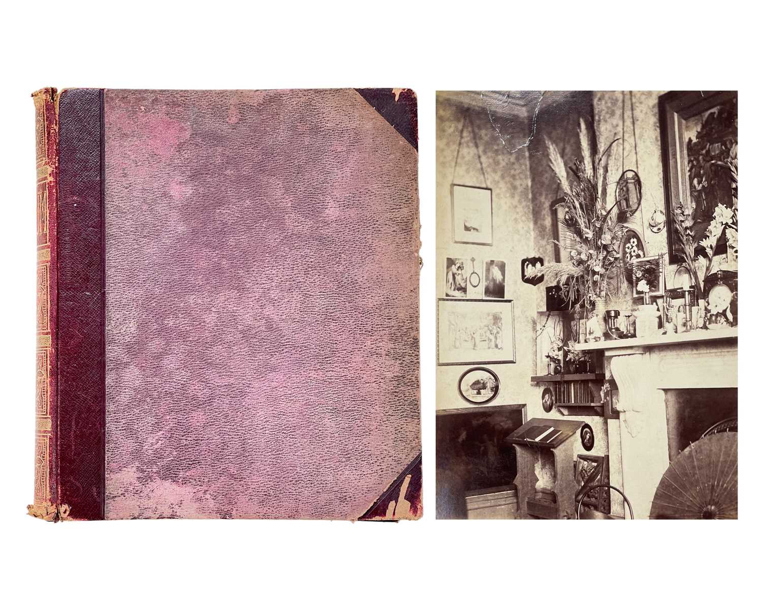 Lot 14 - A late Victorian photograph album