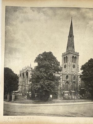 Lot 14 - A late Victorian photograph album