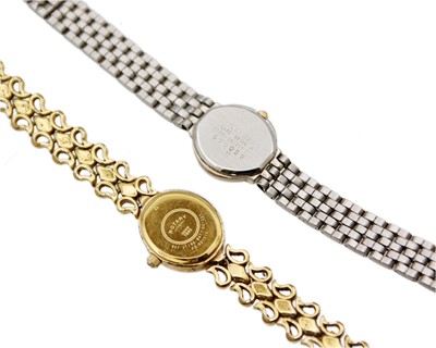 Lot 35 - Two ladies' bracelet wristwatches. COMBINED WITH LOT NO1 TJ05.