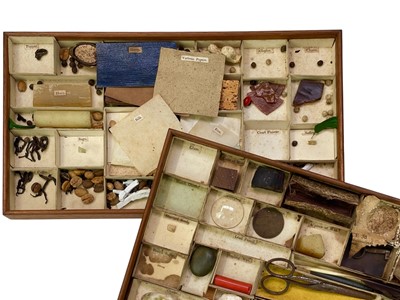 Lot 46 - An early Victorian educational collector's cabinet.