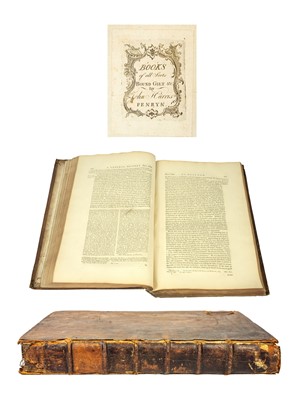 Lot 145 - 'Books of all Sorts Bound and Gilt &c. by John Harris, Penryn'