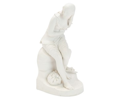 Lot 459 - A Minton Parian ware figure of Dorothea, by John Bell.