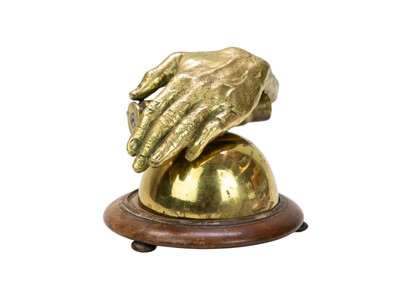 Lot 88 - An unusual brass sculpture.