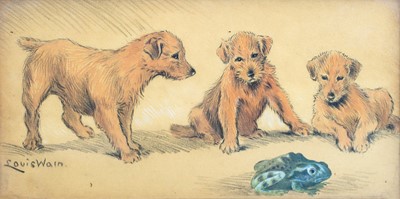 Lot 492 - Louis WAIN (1860-1939)