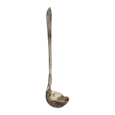 Lot 257 - A Georg Jensen silver sauce ladle, circa 1931.