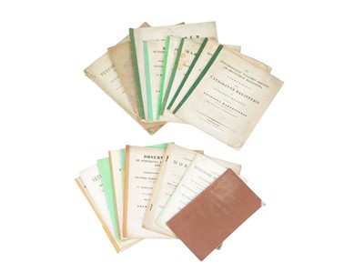 Lot 46 - Medical pamphlets & printed dissertation