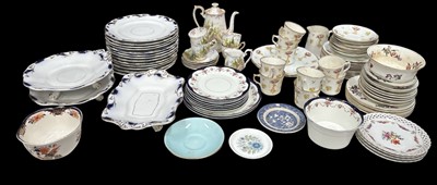 Lot 57 - A quantity of antique china, including Aynsley,...