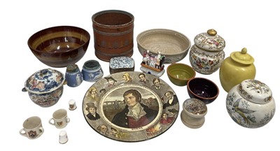 Lot 81 - A signed French 'Le Tallec' potpourri jar with...