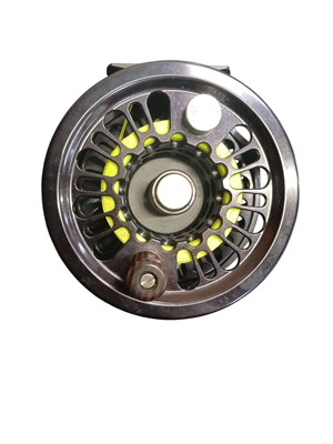 Lot 305 - An Abel USA Super 12W alloy salmon fly reel.