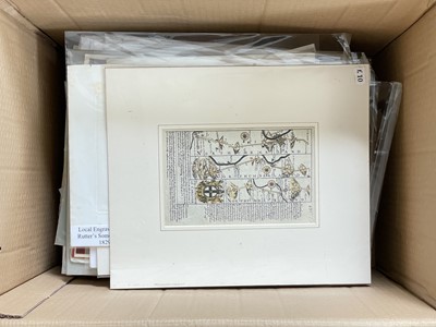 Lot 47 - A large collection of prints, bookplates and illustrations &c. &c.