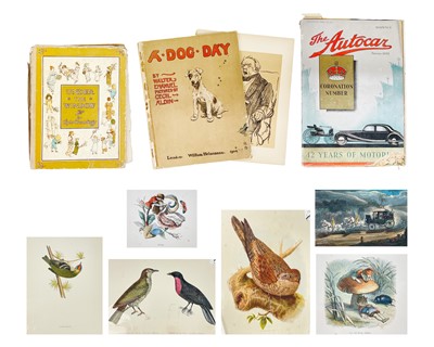 Lot 47 - A large collection of prints, bookplates and illustrations &c. &c.