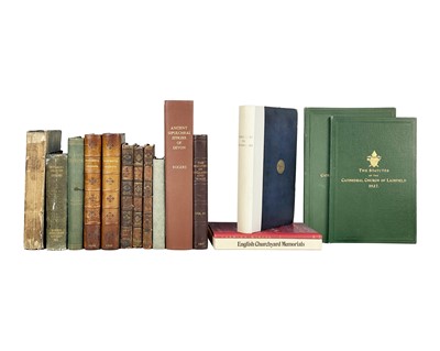 Lot 117 - (Church monuments and epitaphs, Devon)