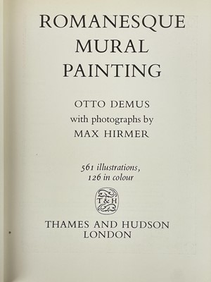 Lot 197 - Ottom Demus and Max Hirmer (photography)