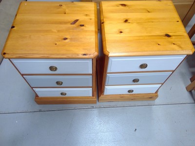 Lot 29 - Two Pine Chest of Drawers, 71cm tall, 51cm...