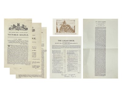 Lot 72 - (Cornwall)