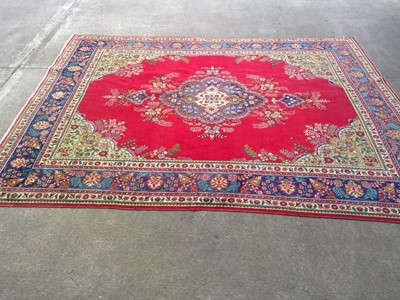 Lot 9 - A Machine-Made, Wool Carpet. The Carpet...