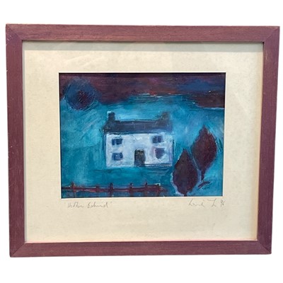 Lot 4 - Louise Fox Mixed Media "Hidden Behind" 96. 33...