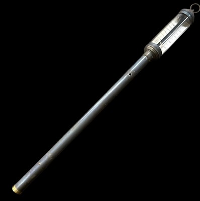 Lot 103 - A marine barometer, without a mercury tube,...