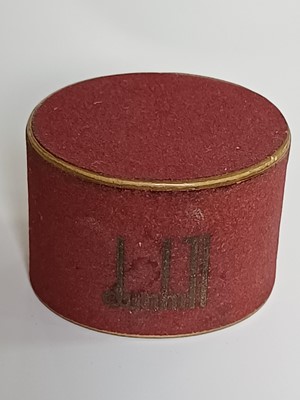 Lot 10 - DUNHILL - A 'Baby Sylph' silver-plated engine turned miniature lighter.