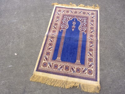Lot 170 - A 110cm by 68cm Prayer Mat.