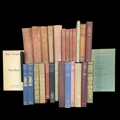 Lot 116 - Two small boxes of literature and poetry, to...